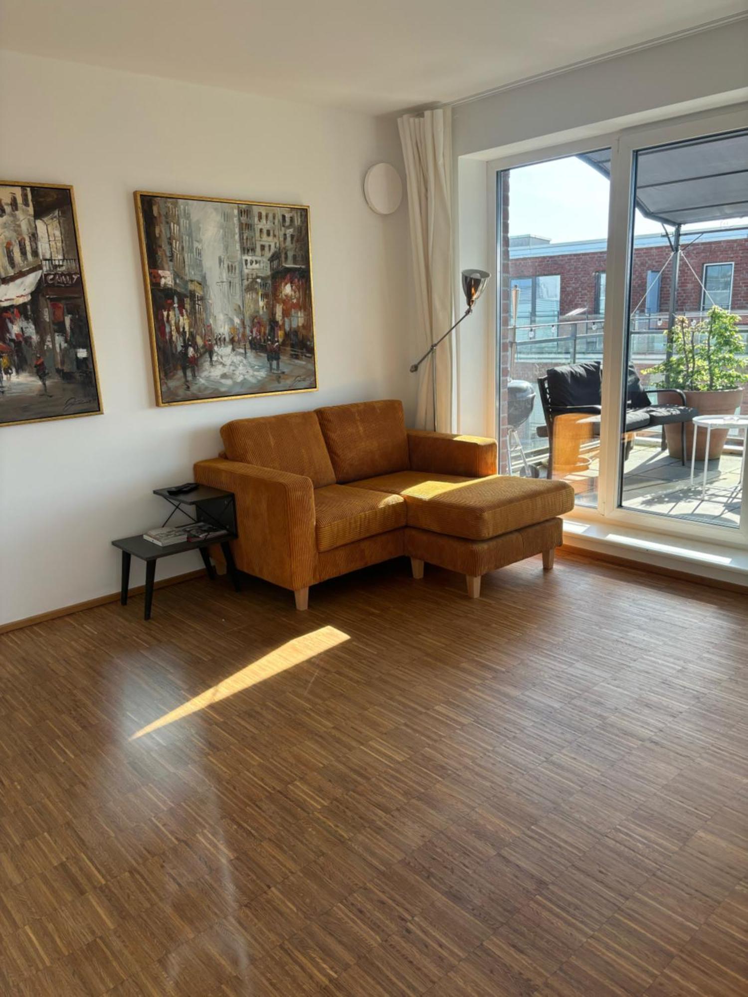 Penthouse-Wohnung Mit Flussblick Oldenburg Eksteriør billede